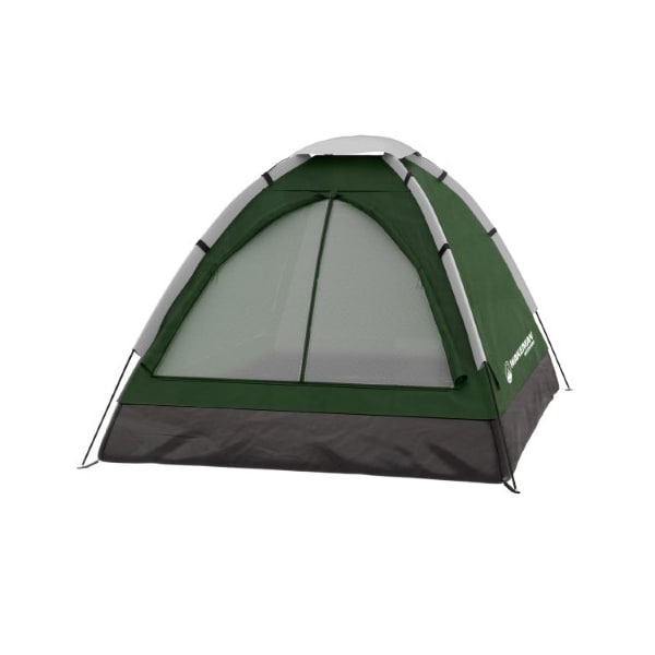 Leisure Sports 2-person Dome Tent, Water Resistant, Removable Rain Fly and Carry Bag for Camping, Hiking (Green) 363255UNB - main